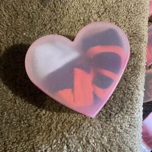 Way To Celebrate 1 pair adult Love Hearts Crew Socks Valentine's One Size Gift